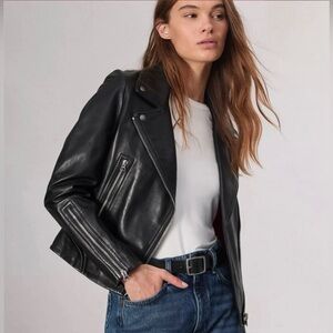 Rag and Bone Mercer Lamb Leather Jacket